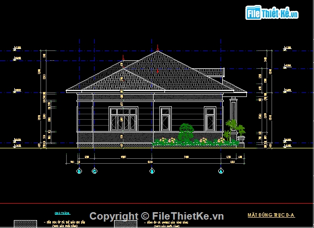 Biệt thự 01 tầng 11.32x14.62m,Biệt thự 1 tầng đẹp 14.5x11m,Biệt thự 1 tầng có phối cảnh,Biệt thự nhà vườn 01 tầng