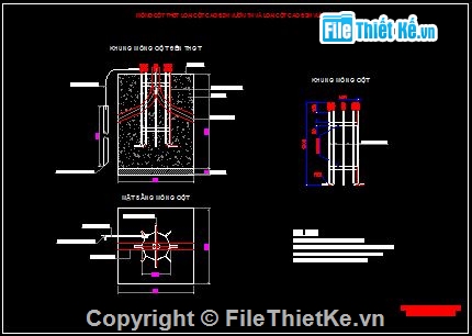 Bản vẽ,giao thông,đèn tín hiệu giao thông,cột đèn tín hiệu giao thông,Bản vẽ thiết kế nút giao