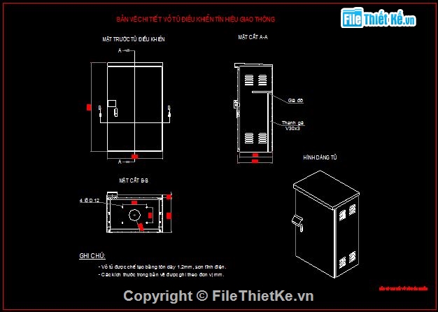 Bản vẽ,giao thông,đèn tín hiệu giao thông,cột đèn tín hiệu giao thông,Bản vẽ thiết kế nút giao