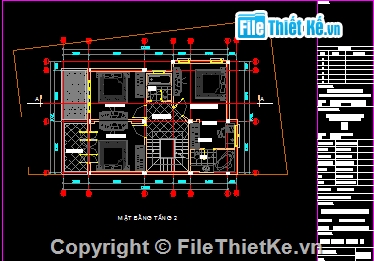 BT song lập,BT có phối cảnh,Mẫu song lập 3 tầng