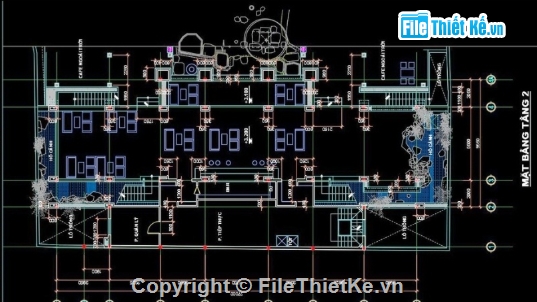 cafe NetViet,cad cafe NetViet,file cad cafe NetViet