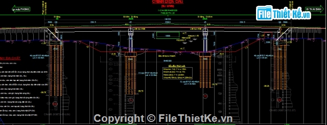 Hồ sơ thiết kế,cầu dầm i,dầm i 33m,mố chữ u,trụ đặc thân hẹp,khổ cầu 12m