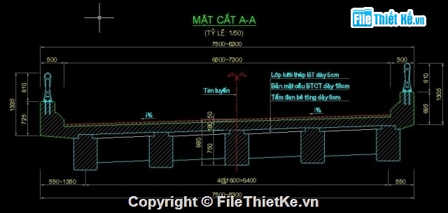 Hồ sơ thiết kế,cầu dầm I BTCT thường,cầu dầm I chiều dài nhịp 12m,cầu dầm,thiết kế cầu,bản vẽ cầu