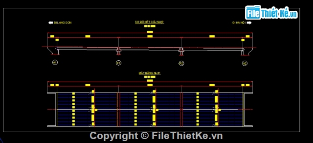 mố U,trụ đặc thân hẹp,xà mũ chữ T ngược,trụ T ngược,dầm super-T,cầu dầm giản đơn