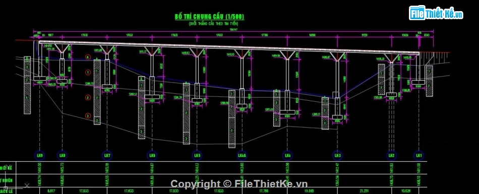 Hồ sơ thiết kế,thiết kế cầu,Hồ sơ thiết kế trường