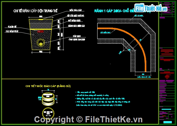bản vẽ thiết kế cấp điện,điện trung thế,điện hạ thế,sơ đồ nguyên lý cấp điện,trạm biến áp