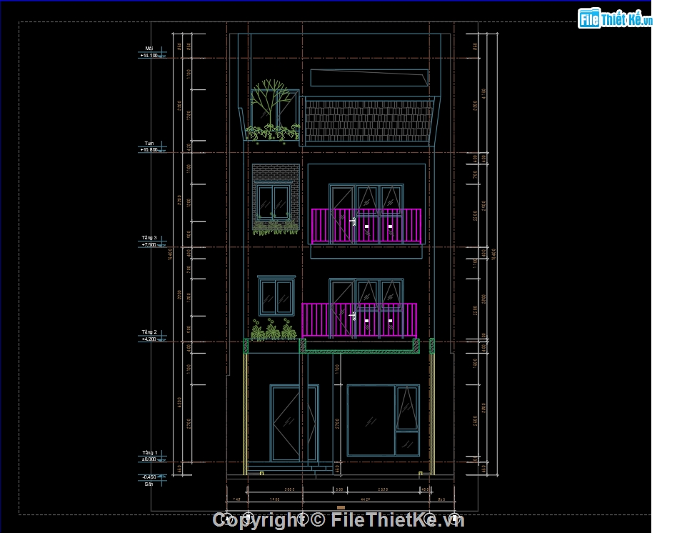 nhà kích thước 8 x 15m,chi tiết nhà ở,thiết kế nhà,nhà sinh thái,Hồ sơ cải tạo,Cải tạo nhà