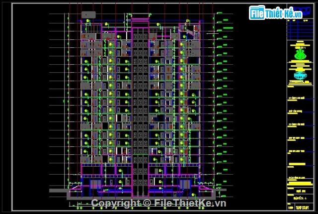 Hồ sơ thiết kế chung cư 18 tầng,Hồ sơ thiết kế chung cư 18 tầng kích thước 18.5x50,Hồ sơ thiết kế chung cư,bản vẽ chung cư 18 tầng,bản vẽ trung cư 18 tầng,trung cư 18 tầng 18.5x50.3m