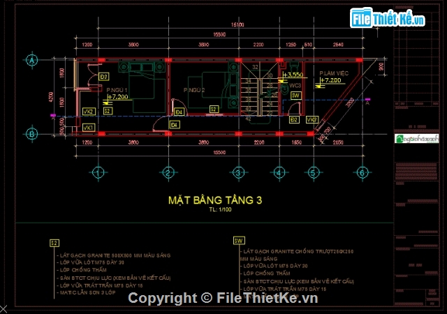 thiết kế nhà ở,nhà 4 tầng,Hồ sơ thiết kế,thiết kế công trình,ngôi nhà xanh