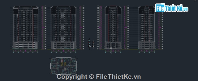 thiết kế chung cư,hồ sơ thiết kế chung cư,bản vẽ chung cư,bản vẽ nhà cao tầng,chung cư 21 tầng,bản vẽ chung cư cao cấp