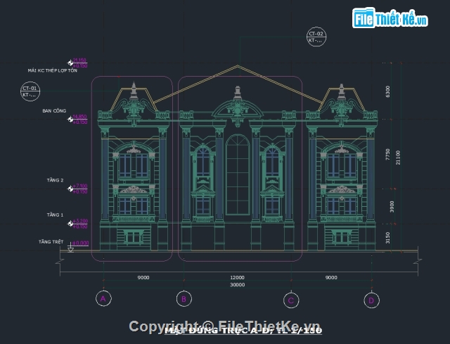 Bản vẽ hội trường,Hội trường,Thiết kế kiến trúc,Thiết kế Hội trường