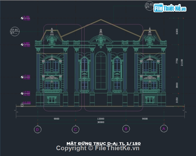 Bản vẽ hội trường,Hội trường,Thiết kế kiến trúc,Thiết kế Hội trường