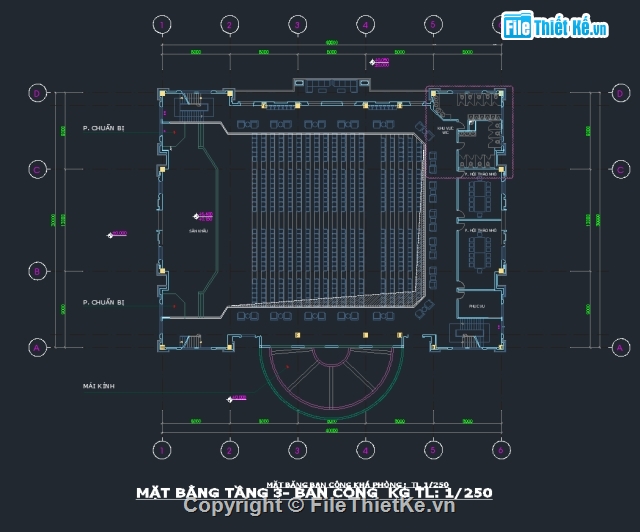 Bản vẽ hội trường,Hội trường,Thiết kế kiến trúc,Thiết kế Hội trường