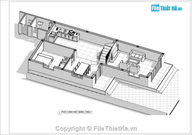 thiết kế nhà ở,nhà ở 2 tầng,file revit biệt thự,hồ sơ kiến trúc,bản vẽ revit nhà phố,revit nhà 2 tầng