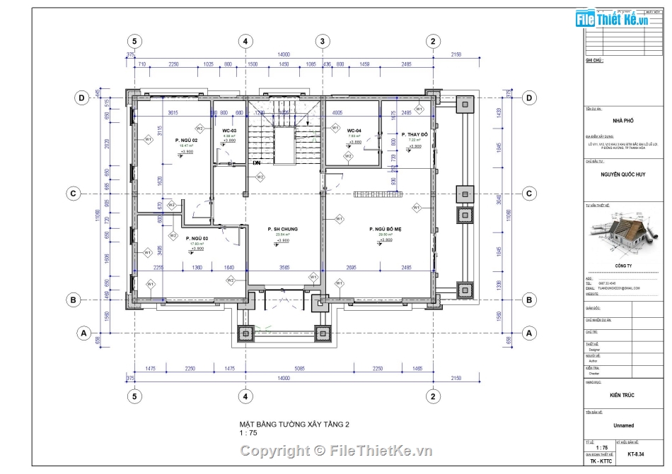 kiến trúc 3 tầng 11x15m,biệt thự phố,Revit mẫu nhà 3 tầng mới,thiết kế nhà 3 tầng revit,bản vẽ revit nhà 3 tầng