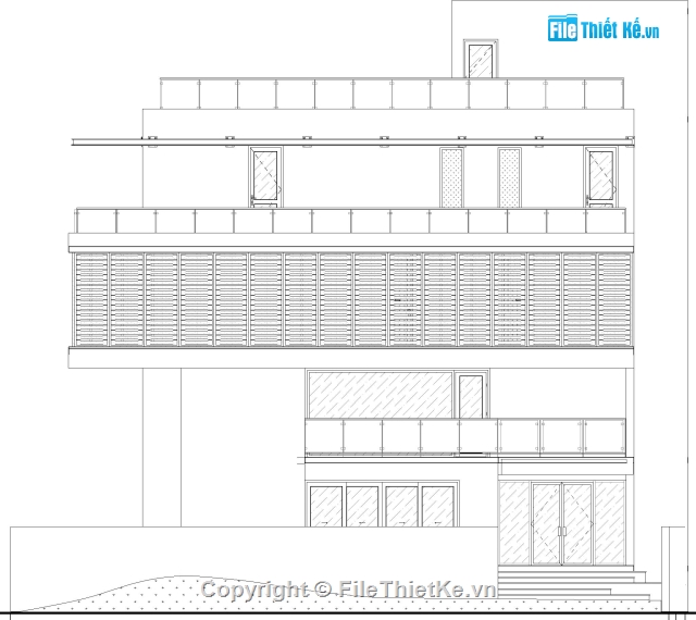 Hồ sơ kiến trúc,công trình revit,file revit biệt thự,nhà phố revit,bản vẽ revit,file revit