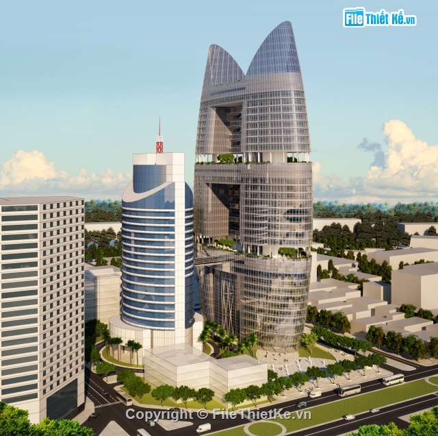 Kiến trúc tòa nhà,tòa nhà VNPT Tower,VNPT,vnpt tower