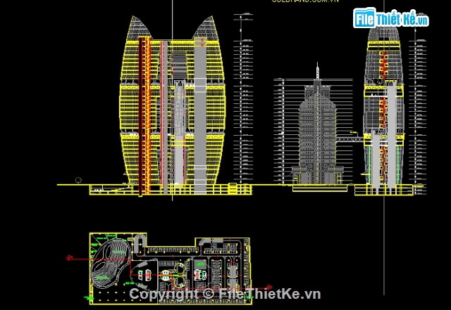 Kiến trúc tòa nhà,tòa nhà VNPT Tower,VNPT,vnpt tower