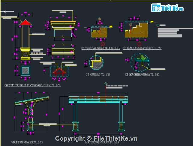 Bản vẽ cad Nhà thờ họ,bản vẽ nhà thờ họ,nhà thờ đẹp,bản vẽ nhà thờ