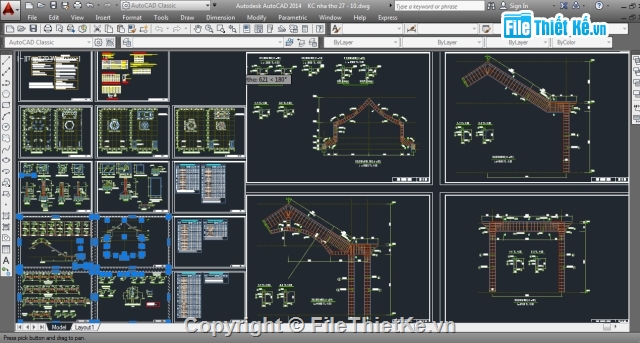 Bản vẽ cad Nhà thờ họ,bản vẽ nhà thờ họ,nhà thờ đẹp,bản vẽ nhà thờ