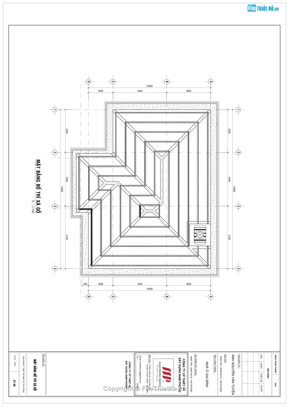 hồ sơ thiết kế biệt thự,biệt thự 1 tầng file autocad,mẫu biệt thự 1 tầng,file cad biệt thự 1 tầng,biệt thự 1 tầng 10x13m