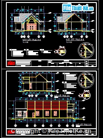 Bản vẽ nhà cấp 4,nhà 1 tầng 12x26m,Nhà cấp 4,mẫu nhà 1 tầng,Kiến trúc 1 tầng