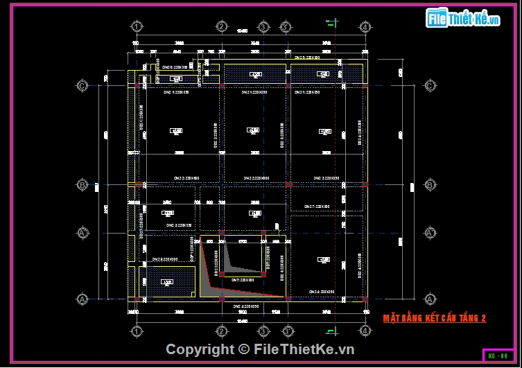 file cad nhà 2 tầng đẹp,kiến trúc nhà 2 tầng KC 5 tầng có thang máy,Nhà 2 tầng kt 10.7x10m có phối cảnh