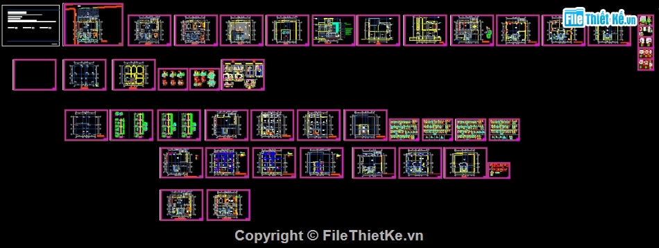 file cad nhà 2 tầng đẹp,kiến trúc nhà 2 tầng KC 5 tầng có thang máy,Nhà 2 tầng kt 10.7x10m có phối cảnh