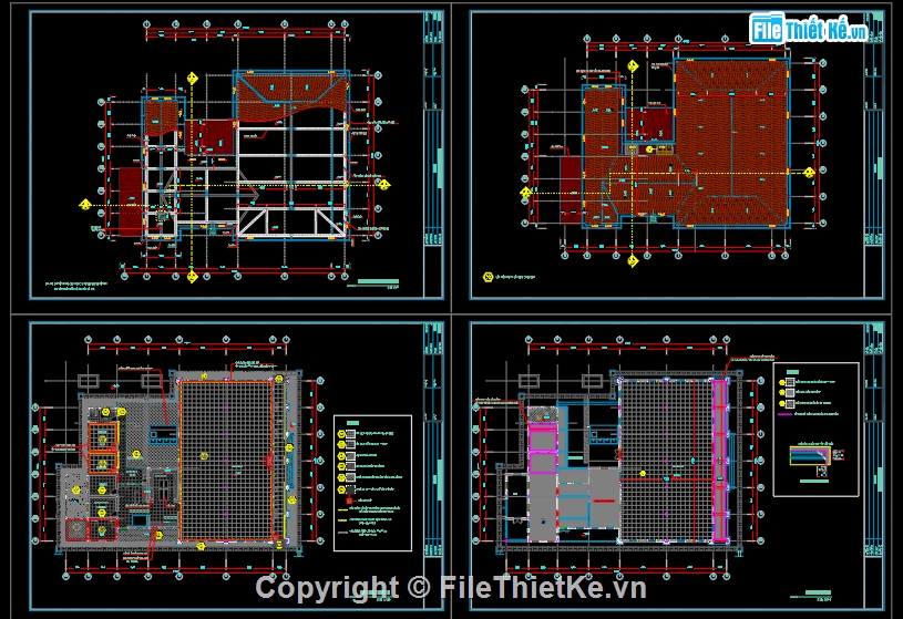 nhà ăn cơ quan,nhà ăn cán bộ,nhà ăn trụ sở,nhà ăn 18x30m,bản vẽ nhà ăn 1 tầng,hồ sơ thiết kế nhà ăn