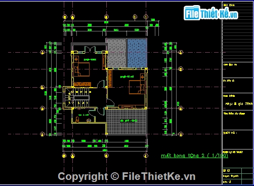 BT 2 tầng 10x10m full thiết kế,Bt 2 tầng có phối cảnh,BT 2 tầng đẹp