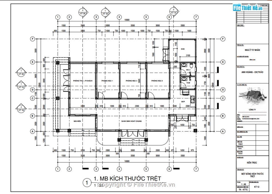 thiết kế nhà chữ L,mẫu công trình revit,thiết kế nhà nông thôn,bản vẽ revit 11x18m,nhà cấp 4 revit 11x18m