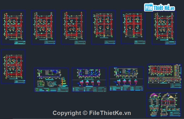 kiến trúc 2 tầng,Hồ sơ thiết kế,nhà phố 2 tầng,nhà 2 tầng,nhà dân 2 tầng