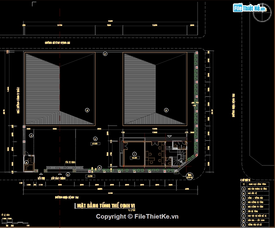 file cad thiết kế nhà điều hàng,hồ sơ thiết kế nhà file cad,văn phòng 3 tầng file cad