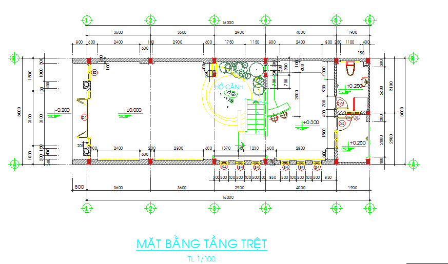 Hồ sơ,nhà mặt phố,nhà phố 3 tầng,6x17m,Hồ sơ thiết kế,3 tầng