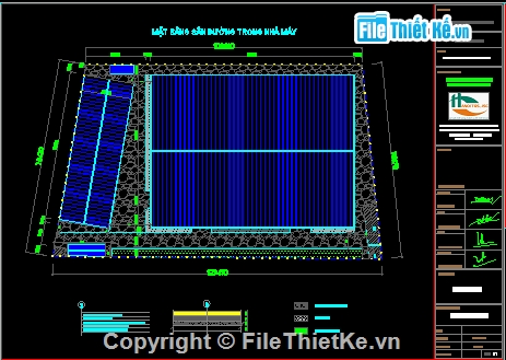 Thiết kế nhà xưởng 2 tầng 4800m2,Thiết kế nhà xưởng và hạng mục phụ trợ,NHà xưởng công ty may