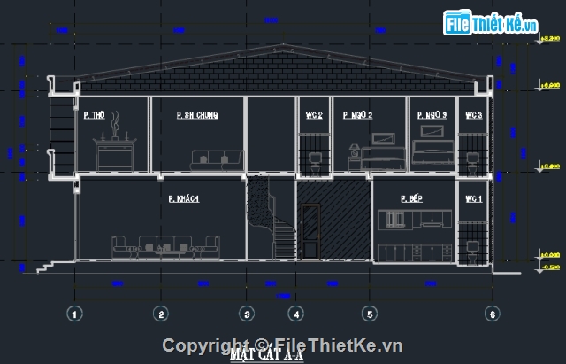 Hồ sơ thiết kế,nhà phố 2 tâng,bản vẽ nhà phố,nhà ở 2 tầng