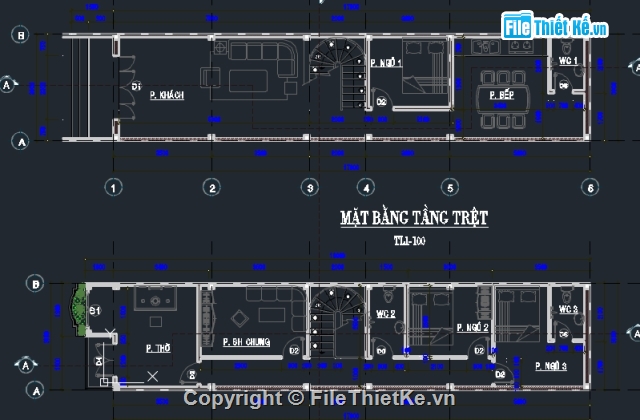 Hồ sơ thiết kế,nhà phố 2 tâng,bản vẽ nhà phố,nhà ở 2 tầng