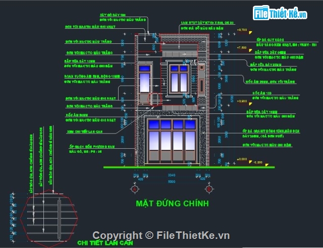 Nhà phố 2 tầng,nhà dân dụng 2 tầng,nhà 2 tầng,bản vẽ 2 tầng,nhà phố 2 tầng 5x17m