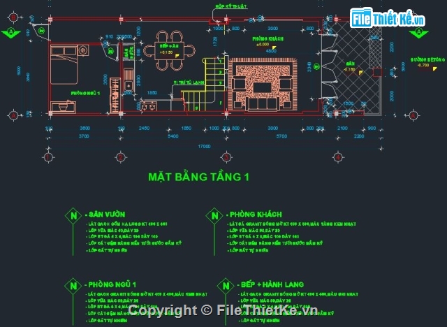 Nhà phố 2 tầng,nhà dân dụng 2 tầng,nhà 2 tầng,bản vẽ 2 tầng,nhà phố 2 tầng 5x17m