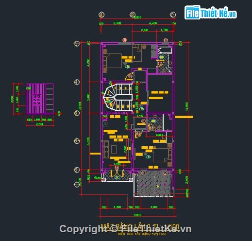 nhà 3 tầng,nhà ở 8x20m,thiết kế nhà 3 tầng,Hồ sơ thiết kế,3 tầng,biệt thự 3 tầng