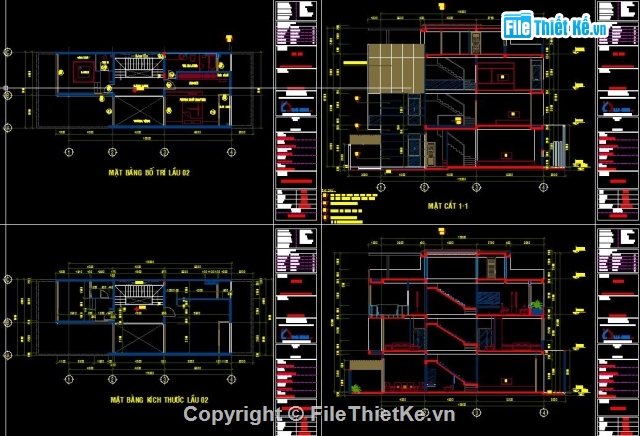 bản vẽ nhà phố 3 tầng,CAD nhà phố 3 tầng 7x15m,nhà phố 3 tầng file CAD,bản vẽ cad nhà 3 tầng,CAD 3 tầng 7x15m,Nhà 3 tầng 7x15m