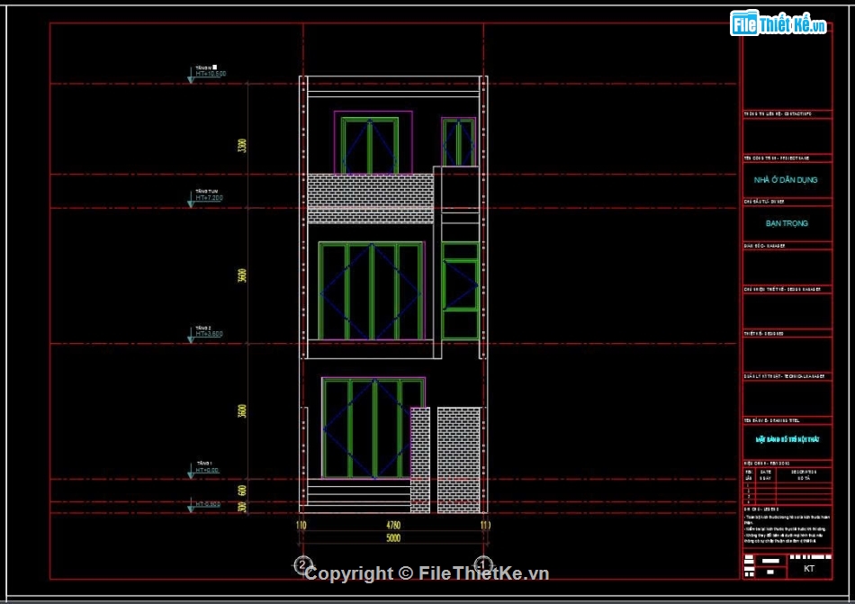 Hồ sơ thiết kế,#Bản vẽ thiết kế,Nhà phố 3 tầng hiện đại,Nhà phố hiện đại,#Nhà phố 3 tầng,#Nhà phố 3 tầng 5mx19.5m