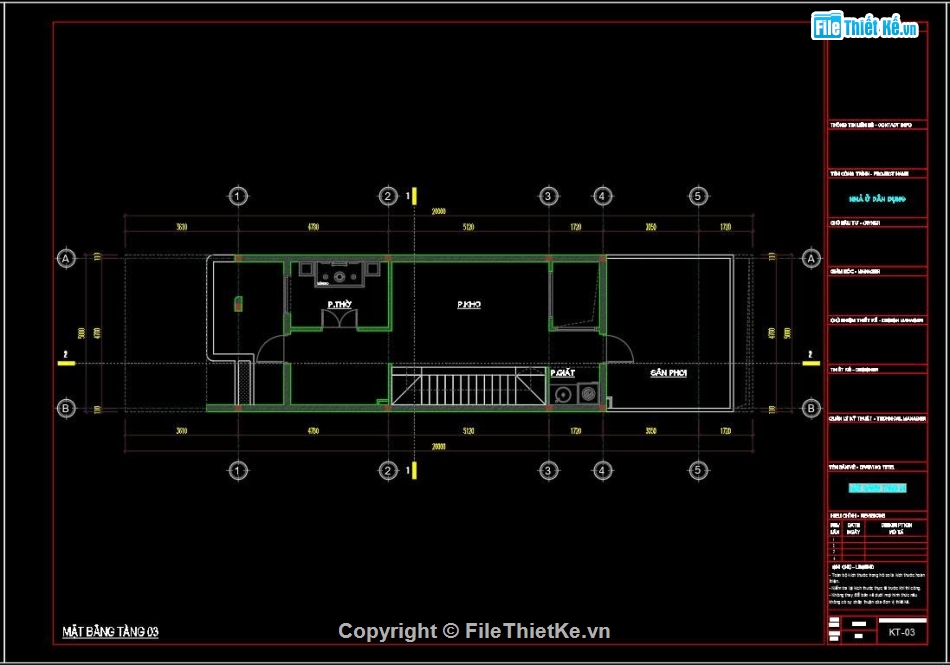 Hồ sơ thiết kế,#Bản vẽ thiết kế,Nhà phố 3 tầng hiện đại,Nhà phố hiện đại,#Nhà phố 3 tầng,#Nhà phố 3 tầng 5mx20m