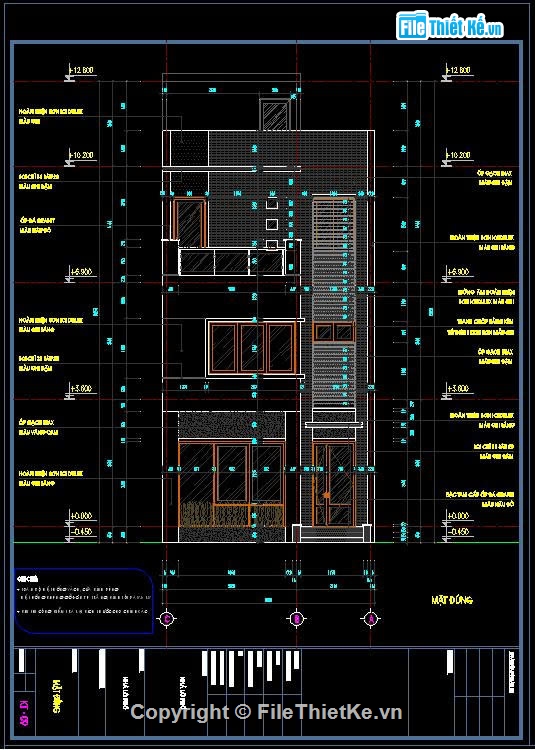 Nhà phố 3 tầng hiện đại,Nhà phố hiện đại,file cad nhà phố 3 tầng,nhà phố 3 tầng file cad