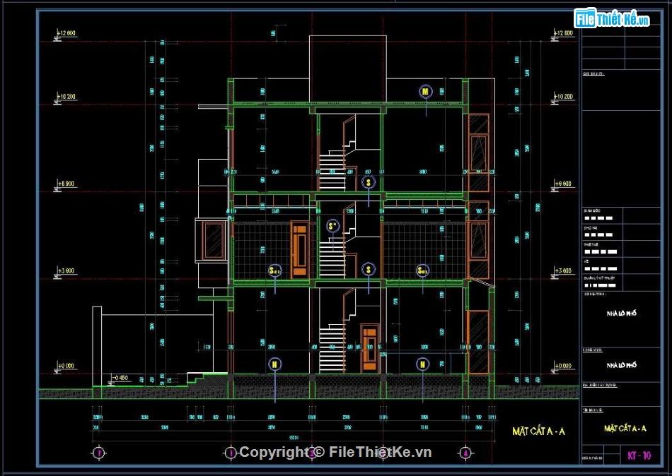 Nhà phố 3 tầng hiện đại,Nhà phố hiện đại,file cad nhà phố 3 tầng,nhà phố 3 tầng file cad