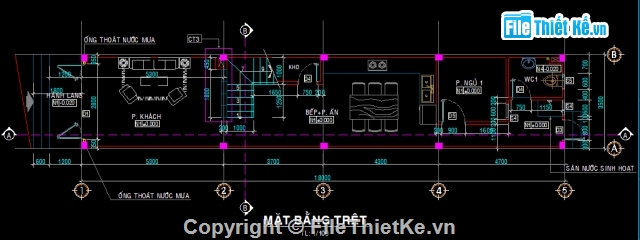 nhà 4 tầng,thiết kế nhà phố,nhà phố 4 tầng,nhà phố hiện đại mặt tiền 3.5m,bản vẽ nhà phố,kiến trúc nhà phố