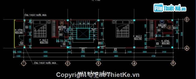 nhà 4 tầng,thiết kế nhà phố,nhà phố 4 tầng,nhà phố hiện đại mặt tiền 3.5m,bản vẽ nhà phố,kiến trúc nhà phố