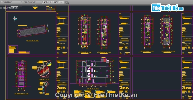 nhà 4 x 17m,bản vẽ nhà ở,nhà phố 4x17m,nhà 4 tầng,nhà phố 4 tầng,nhà phố 4 tầng 4x17m