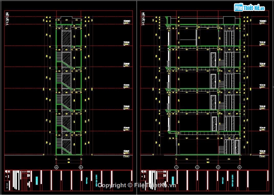Hồ sơ thiết kế,Bản vẽ thiết kế,Nhà phố 6 tầng tân cổ điển,Nhà phố tân cổ điển,Nhà phố 6 tầng,nhà phố 6 tầng 4mx10m