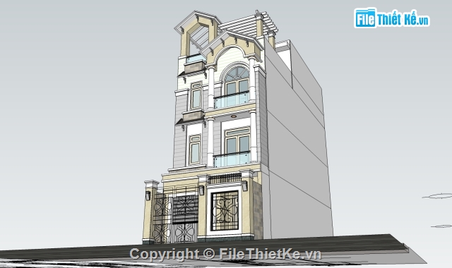 thiết kế nhà,cad nhà phố,cad nhà 3d